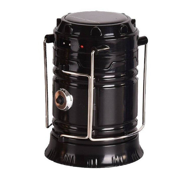 Camping lamp 5800 solar lantern USB rechargeable portable household outdoor multifunctional night market convenient lighting