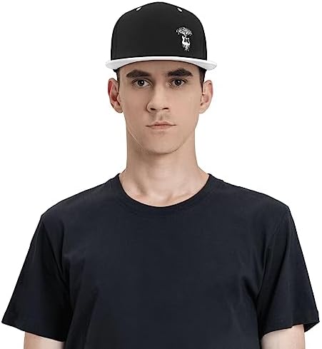 Guitar Tree Graphic Baseball Cap - Unisex White