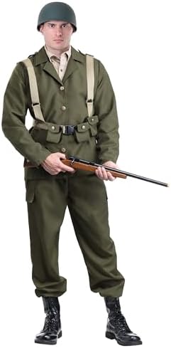Stylish WW2 Soldier Costume for Men