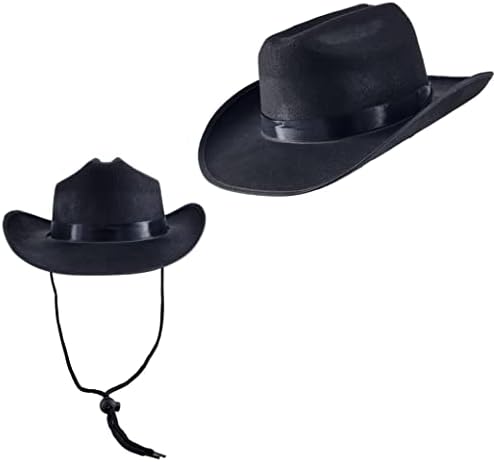 Durable Kids Cowboy Hat Felt Western Costume for Trick or Treating