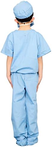 Doctor Scrubs Kids Blue Halloween Costume
