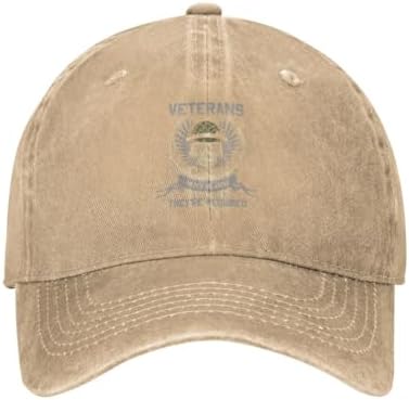 Veterans Day Baseball Cap for Men Women Adjustable Washed Cotton