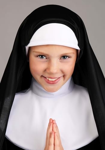 Fun Costumes Kids Nun Costume Catholic Sister Robe for Girls