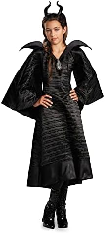 Disguise Disney Maleficent Movie Christening Black Gown Girls Costume