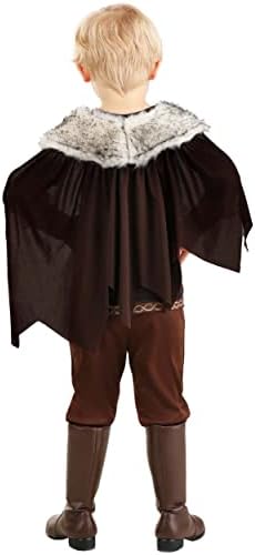 Victorious Viking Boy Costume - Tunc Pants Belt Cape Wrist Cuffs
