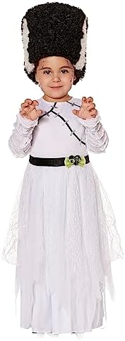 Bride of Frankenstein Toddler Costume - Scary Cute Halloween Look