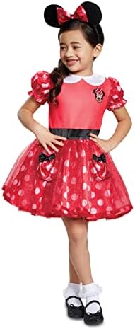 Disguise Disney Minnie Mouse Girl Costume Red 2T