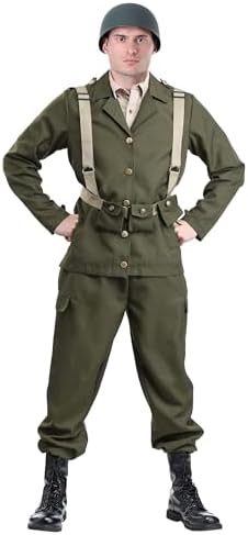 Stylish WW2 Soldier Costume for Men