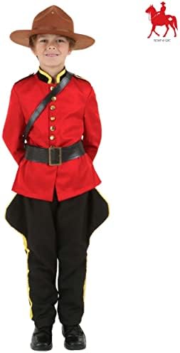 Canadian Mountie Kids Costume - Soft Comfortable