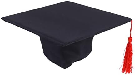 NUOBESTY Kids Graduation Cap Black