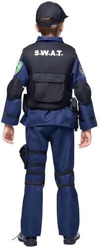 Spooktacular Creations Police SWAT Costume for Kids Halloween Party Costume