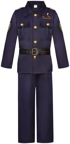 Mini Police Officer costume for boys trick or treat Halloween essentials