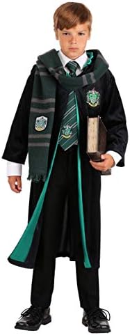 Perfect Slytherin Robe Harry Potter Halloween Costume for Kids