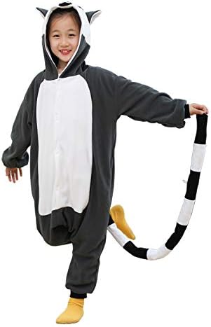 Unisex Kids Halloween Animal Pajamas Sleepwear Sleep Sending