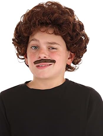 Child Nacho Libre Wig Mustache Kit