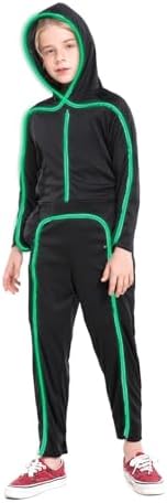 HSCTEK Light Up Child Stick Figure Costume Halloween