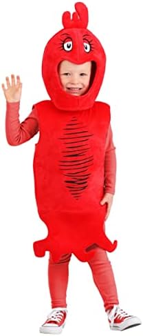 Dr Seuss Toddler Red Fish Costume