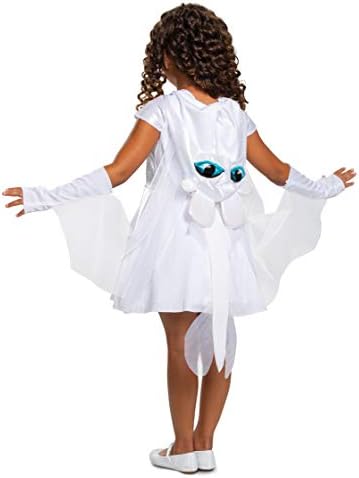 Light Fury Classic How to Train Your Dragon Child Costume