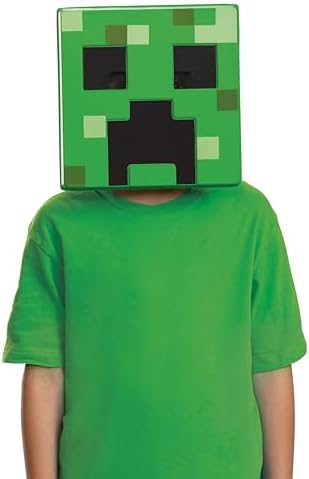 Disguise Minecraft Creeper Mask