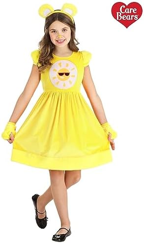 Funshine Bear Party Costume Girls Halloween Birthday Dress for Kids