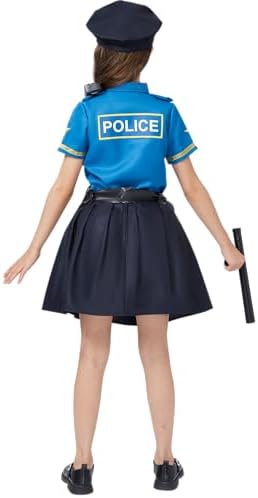 Spooktacular Creations Halloween Police Officer Costume for Girls