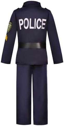 Mini Police Officer costume for boys trick or treat Halloween essentials