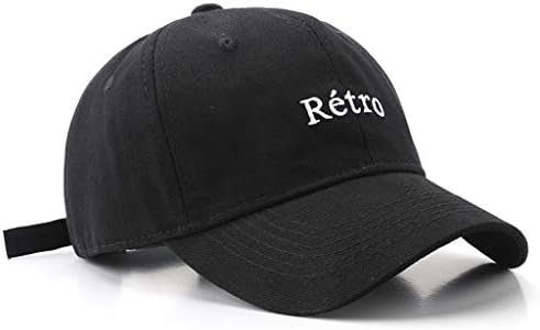 Retro Hip Hop Baseball Cap with Embroidered Letters