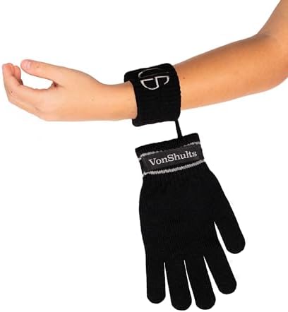 VonShults Merino Wool Winter Gloves - Soft Stylish Christmas Gift for Kids