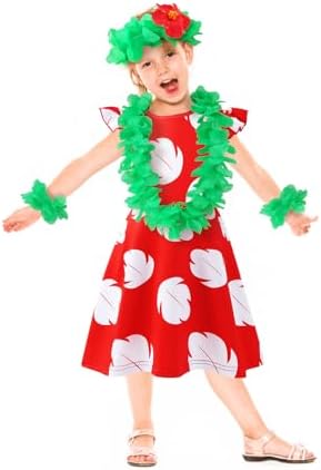 Hawaiian Princess Party Costume Dress