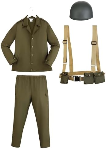 Stylish WW2 Soldier Costume for Men