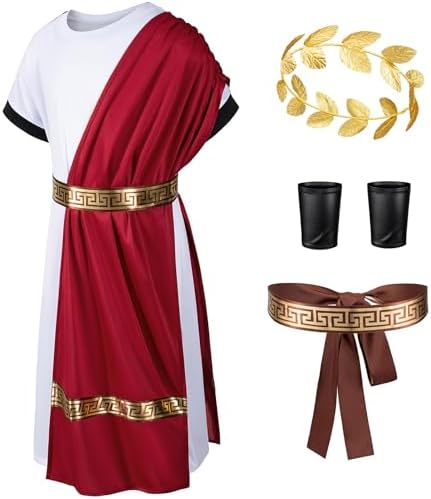 Toka Revenues Kids Toga Costume Halloween Role-Playing Set captain RTG123