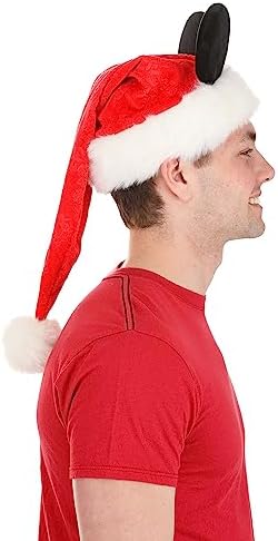 Fun Faux Fur Disney Santa Hat Ears Velour
