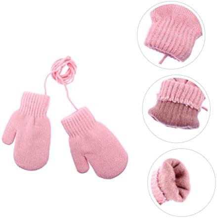 Thick Knitted Gloves Winter Kids Gloves