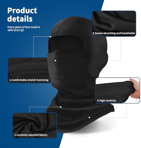 UV-Max Ski Mask for Men and Women