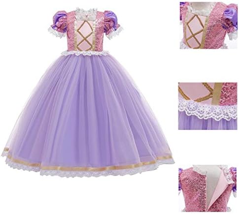 Sofia Princess Costume for Girls 11-12T wGloves Hair Wig