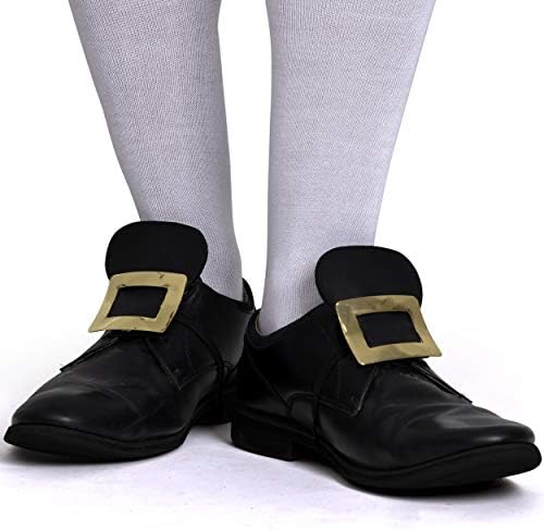 Skeleteen Colonial Shoe Buckle Perfect for Halloween and Historical Costumes