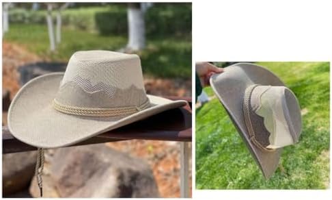 Stylish Sun-Proof Western Cowboy Hat for Men Women