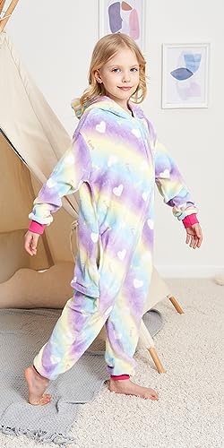 Riverchan Kids Unicorn Onesie Animal Pajamas