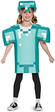 Disguise Armor Classic Minecraft Costume Blue Small 4-6