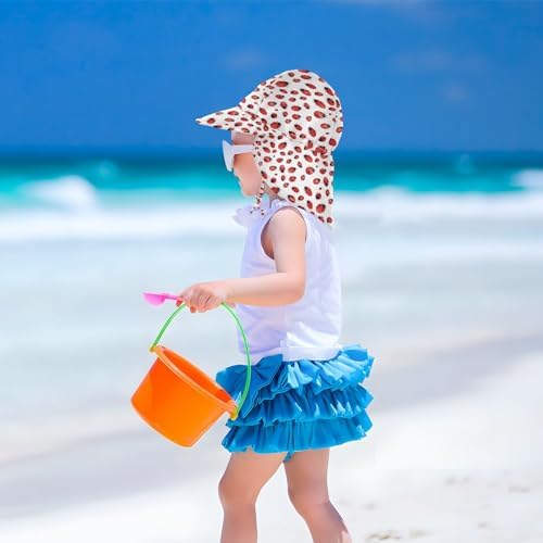 Sun Protection Baby Hat Red Ladybug