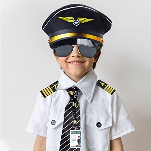 Kids Pilot Costume Accessories Set