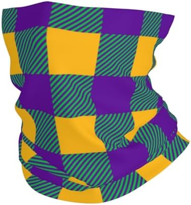 WOEZKEX Unisex Face Cover Magic Wide Wicking Headband UPF 50 Neck Warmer