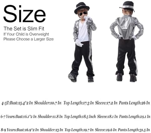 80s90s Dance Costume for Kids