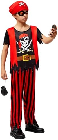 Spooktacular Kids Pirate Costume Set - Halloweenessential for Toddlers