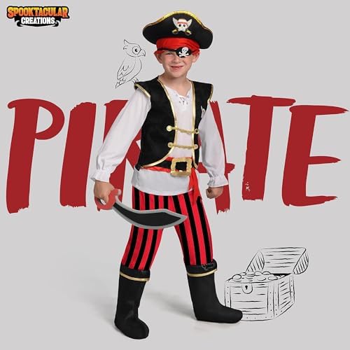 Pirate Costume Set for Kids - Perfect for Halloween and More