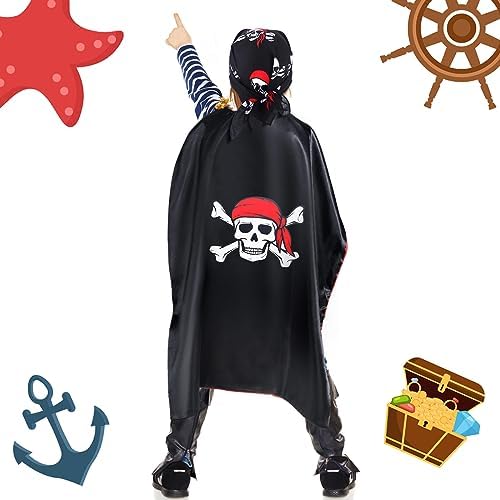 BNCAILOR 6-Piece Pirate Costume Accessory
