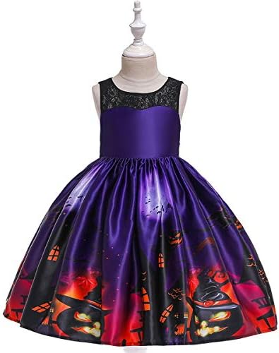 Myrisam Kids Spooky Halloween Costume Dress