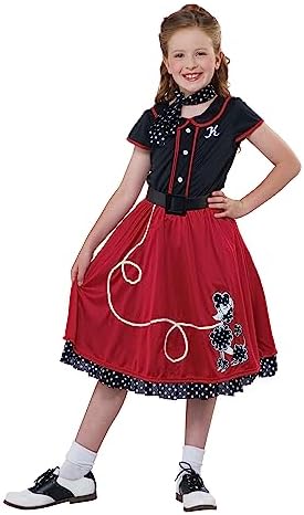 50s Sweetheart Party Costume for Girls