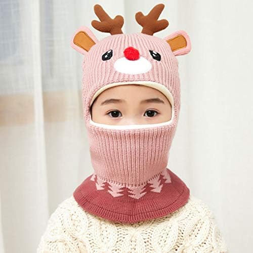 Winter Unevently Goclothod Redder Earflap Hat for Girls Boys