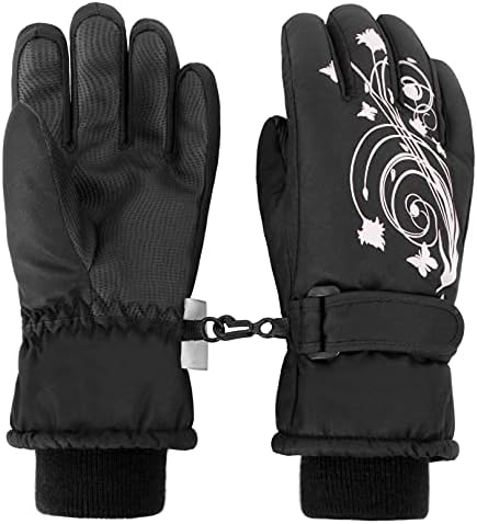 Cotton Kids Waterproof Snow Gloves